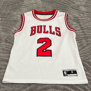 NBA Lonzo Ball jersey Chicago Bulls white